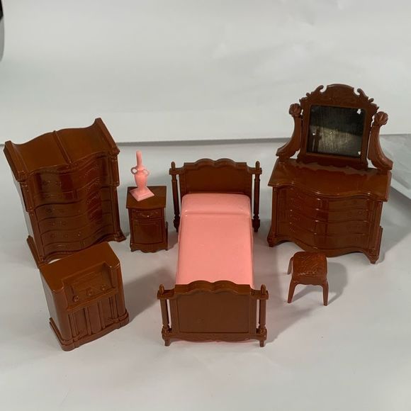 Vintage Other - Reliable Dollhouse Bedroom Set